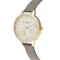 Armbanduhr Olivia Burton Dame Lace Detail in Stahl OB16MV98 - OB16MV98